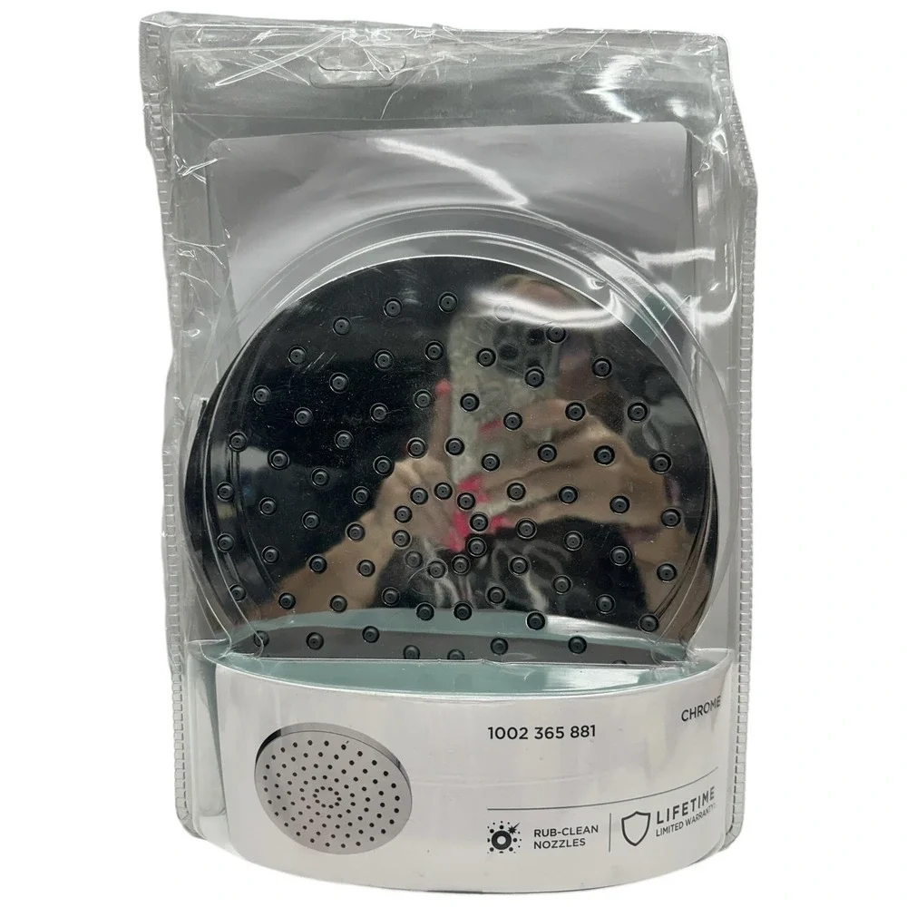 Glacier Bay 1-Spray Pattern 8 in. Single Wall Mount Fixed Rain Shower Head